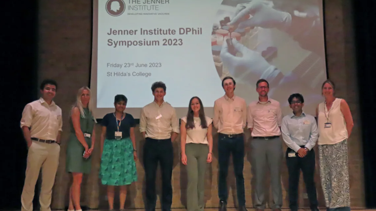 Students at the 2023 DPhil Symposium