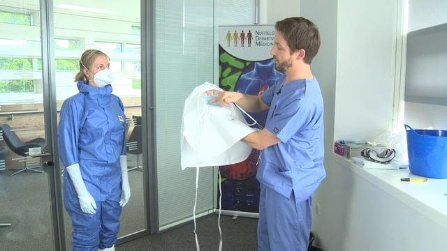 Nurses dealing with Ebola